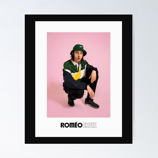 Romeo Elvis  Pink studio singer portrait Poster RB0712 product Offical elvis Merch