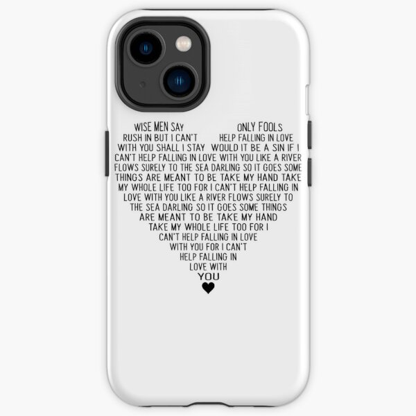 Elvis Presley Can_t Help Falling In Love   iPhone Tough Case RB0712 product Offical elvis Merch