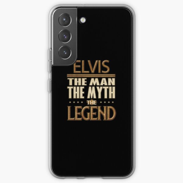 Elvis The Man The Myth The Legend - Gift For Someone Called Elvis Samsung Galaxy Soft Case RB0712 product Offical elvis Merch