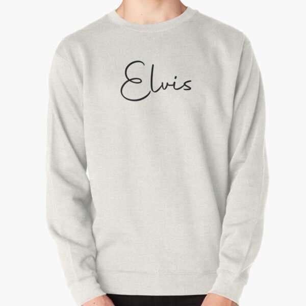 Elvis Cursive Name Label Pullover Sweatshirt RB0712 product Offical elvis Merch