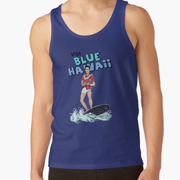 Surfing Elvis-style Tank Top RB0712 product Offical elvis Merch