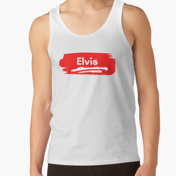 Elvis Name Label - Gift For Male Named Elvis Tank Top RB0712 product Offical elvis Merch