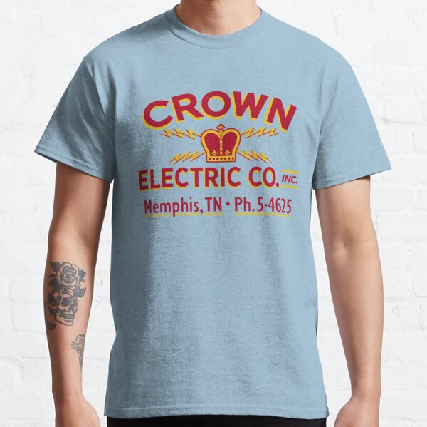 Crown Electric Co. - Memphis 1954  - Elvis Truck Classic T-Shirt RB0712 product Offical elvis Merch