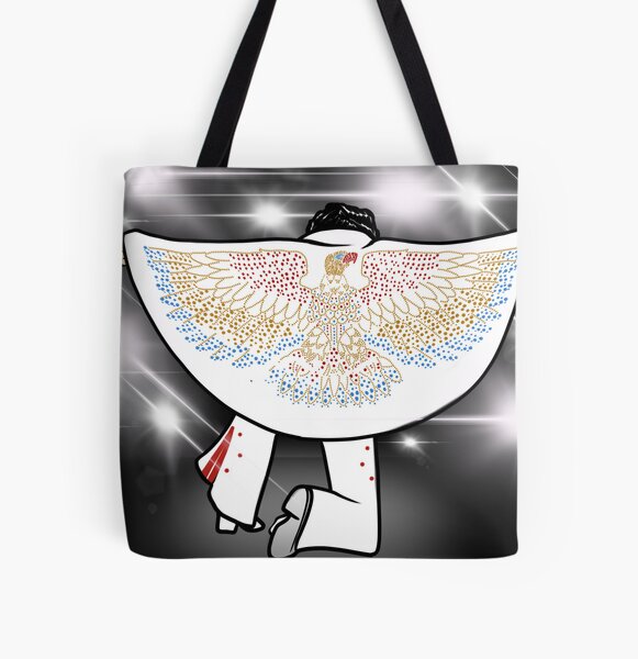 Elvis has left the building All Over Print Tote Bag RB0712 product Offical elvis Merch