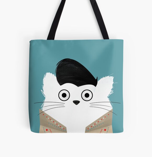 Cat Elvis  All Over Print Tote Bag RB0712 product Offical elvis Merch