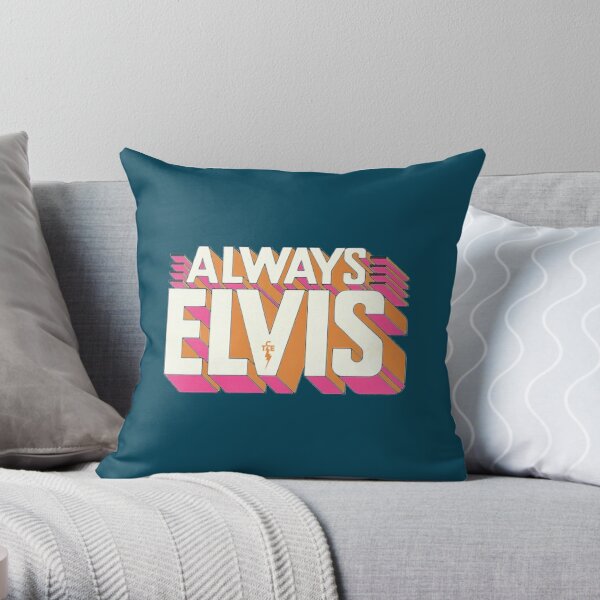 Elvis Always Elvis Throw Pillow RB0712 product Offical elvis Merch