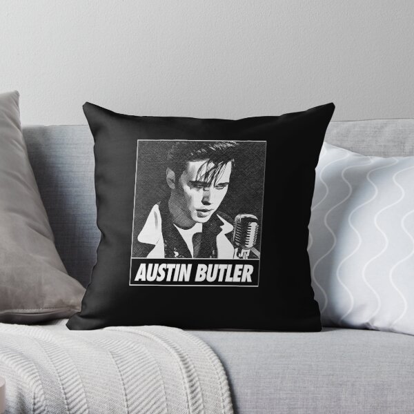 Austin Butler | Elvis v3 Throw Pillow RB0712 product Offical elvis Merch