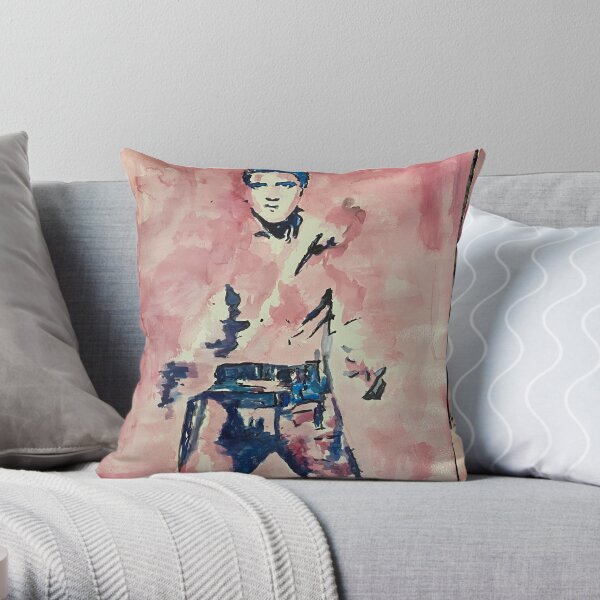 Just Elvis Throw Pillow RB0712 product Offical elvis Merch