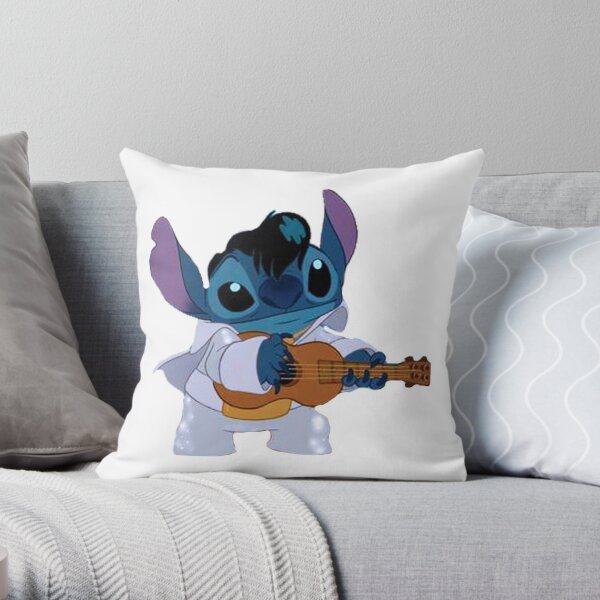 Stitch – Elvis Throw Pillow RB0712 product Offical elvis Merch