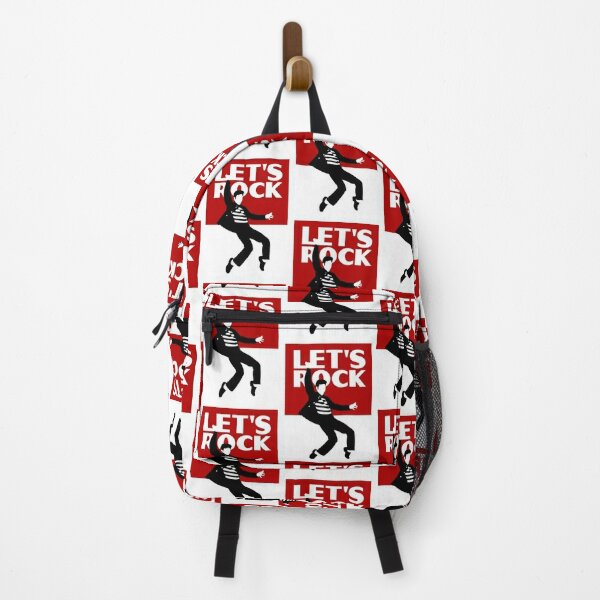 Rock and Roll Jailhouse Elvis Presley Minimalist art Backpack RB0712 product Offical elvis Merch