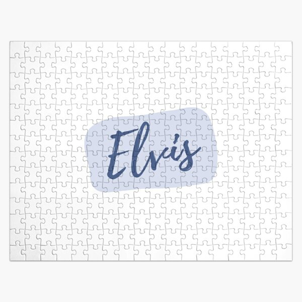 Elvis Name Jigsaw Puzzle RB0712 product Offical elvis Merch
