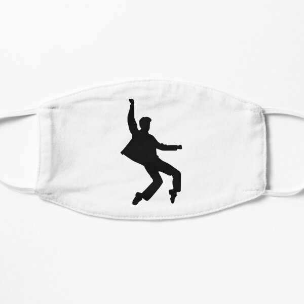 elvis silhouette Flat Mask RB0712 product Offical elvis Merch
