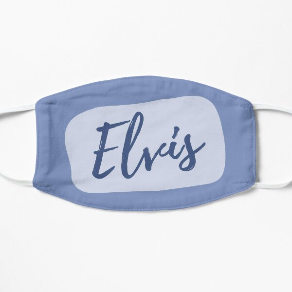 Elvis Name Flat Mask RB0712 product Offical elvis Merch